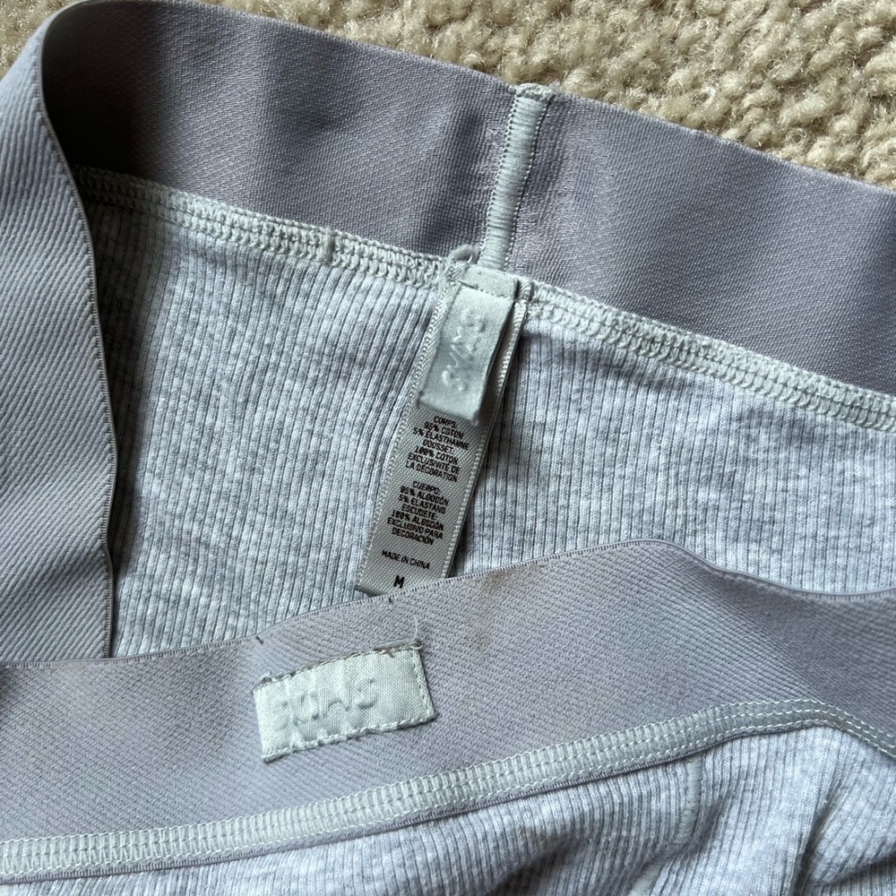 SKIMS Cotton Rib Boxer Shorts